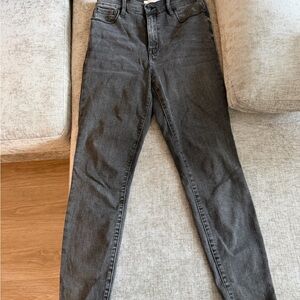 PacSun Women's Charcoal Skinny Jeans